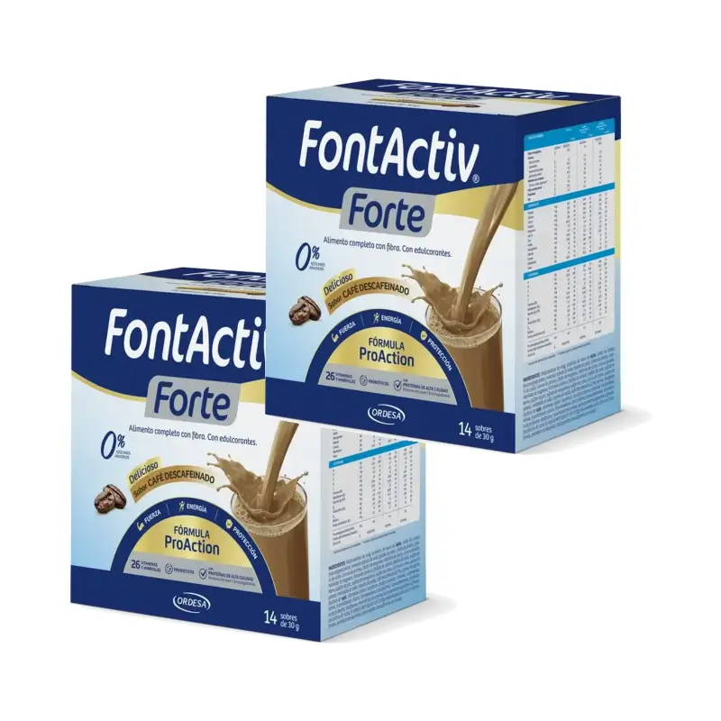 Fontactiv Proaction Forte Café, 28 sobres de 30 g