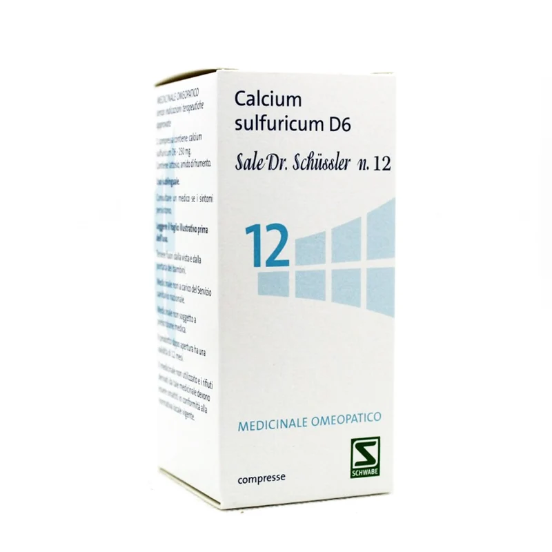 Sale di Schüssler n.12 - Calcium sulfuricum D6