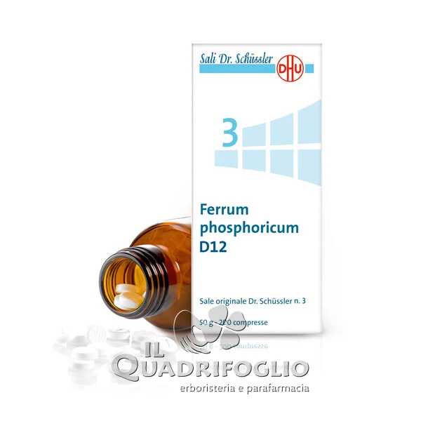 Sale di Schüssler n.3 - Ferrum phosphoricum D12