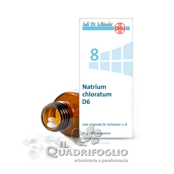 Sale di Schüssler n.8 - Natrium chloratum D6