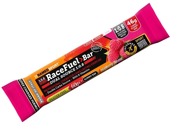 RACE FUEL BAR RASPBERRY BARRETTA 60 G