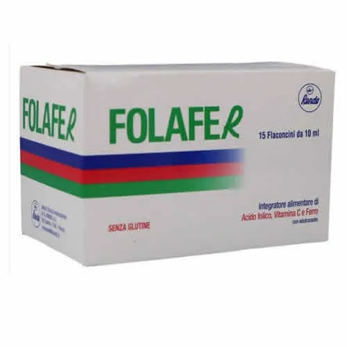 FOLAFER 15 FLACONCINI 10 ML