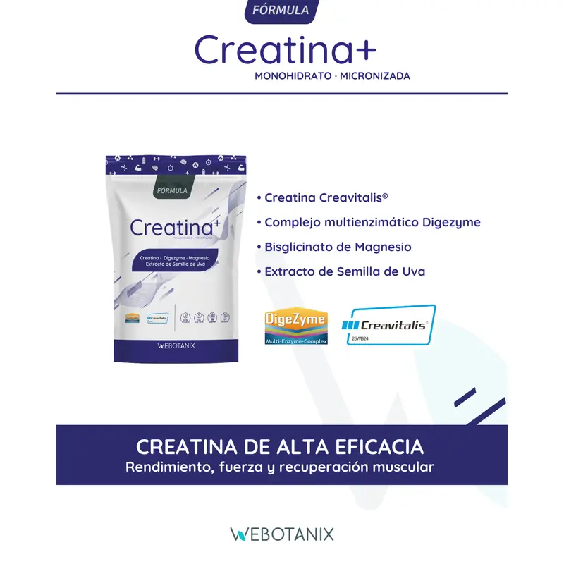 Webotanix Creatina Fórmula, 175 g