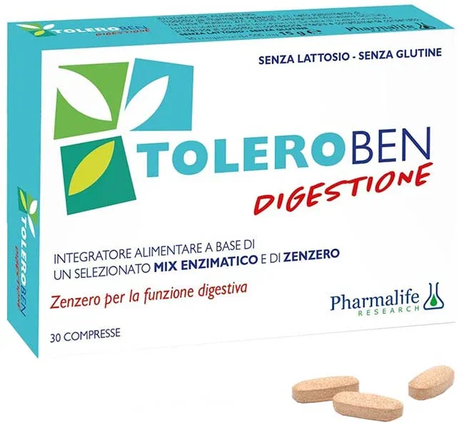 TOLEROBEN DIGESTIONE 30 COMPRESSE