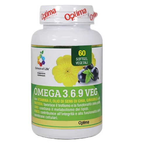 COLOURS OF LIFE OMEGA 3-6-9 VEG 60 SOFT GEL