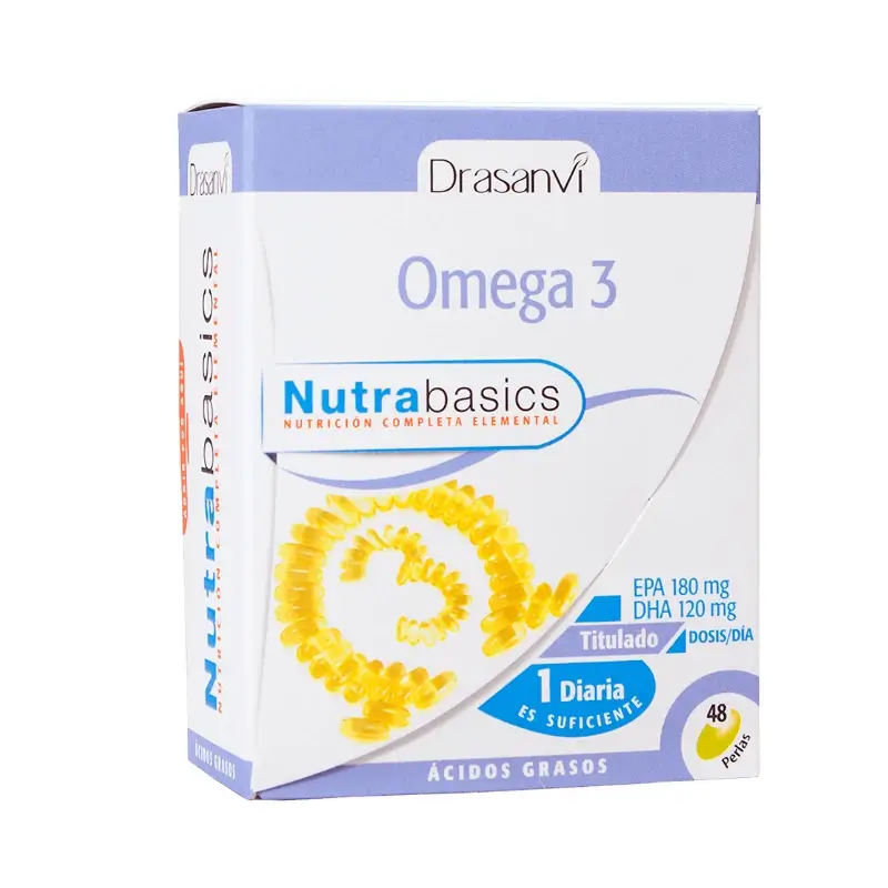 Drasanvi Omega 3 1000Mg Pot 48 Pearls Pot Nutrabasicos Drasanvi