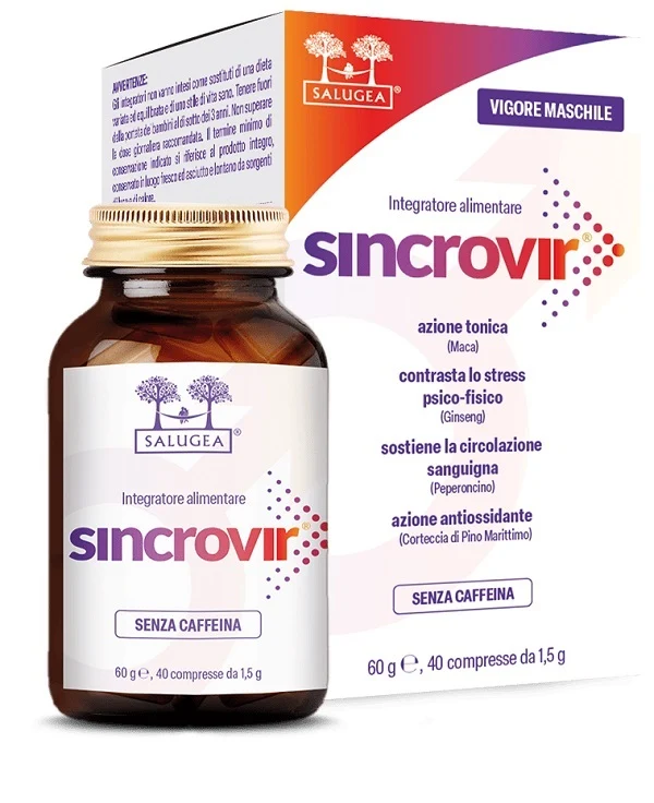 SINCROVIR SALUGEA 40 COMPRESSE 1,5 G FLACONE