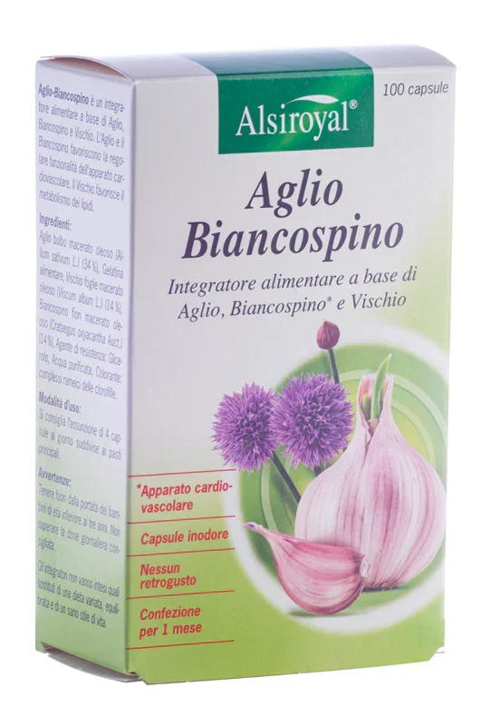 AGLIO BIANCOSPINO 100 CAPSULE