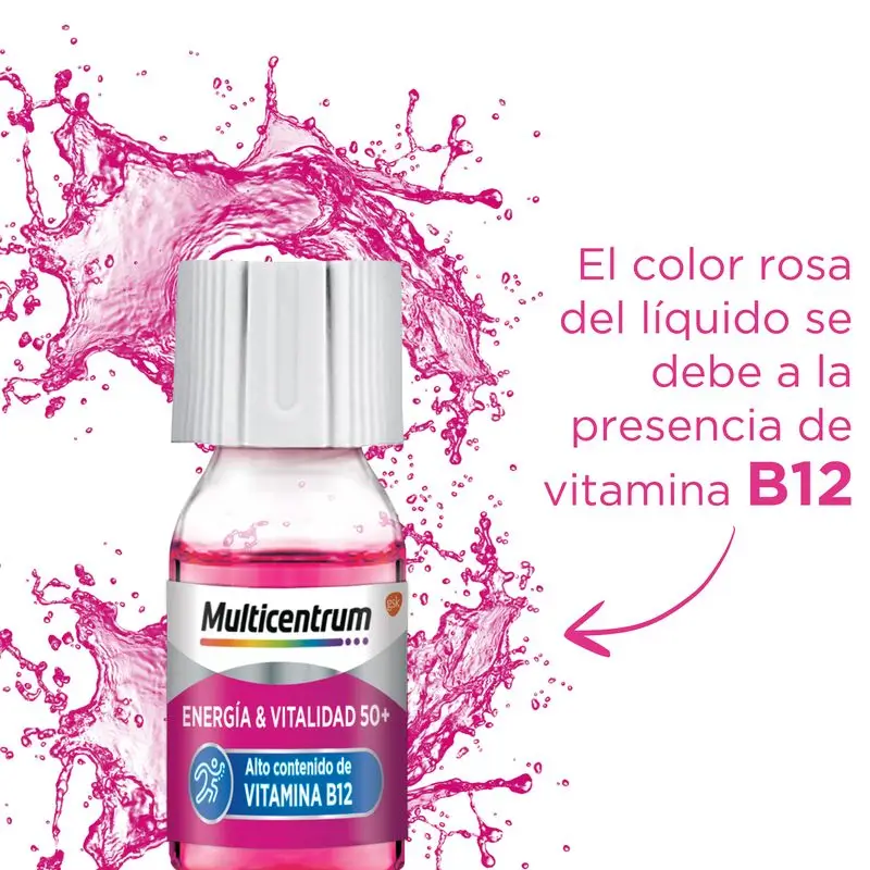 Multicentrum Energy & Vitality 50+, 30 vials