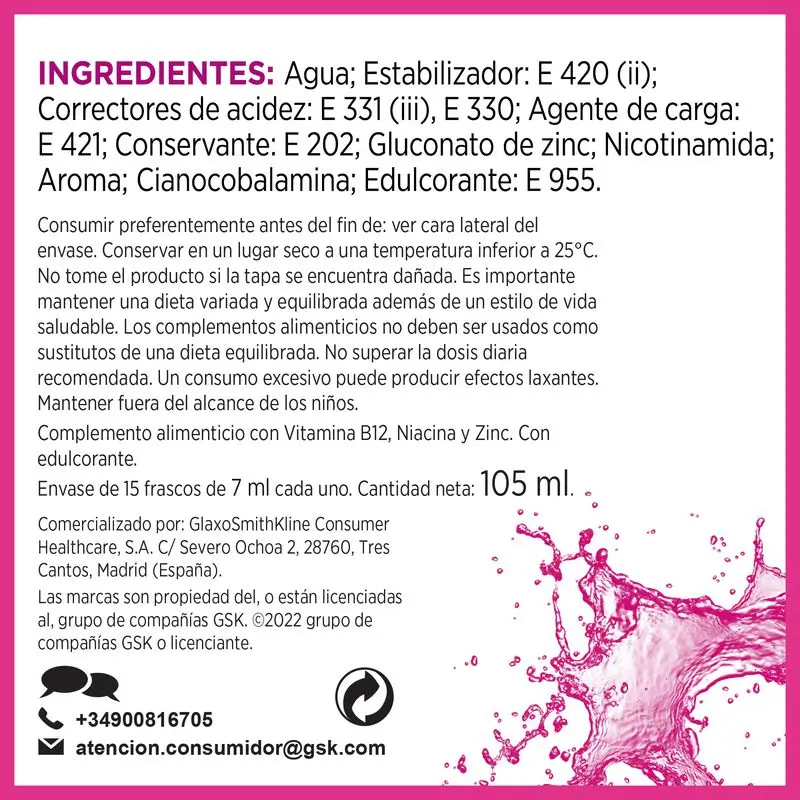 Multicentrum Energy & Vitality 50+, 30 vials