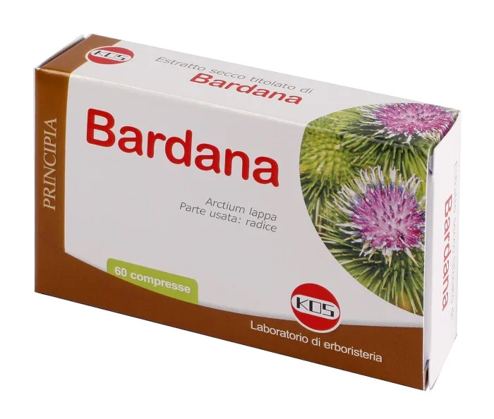 BARDANA ESTRATTO SECCO TITOLATO AL 20% DI INULINA 60 COMPRESSE