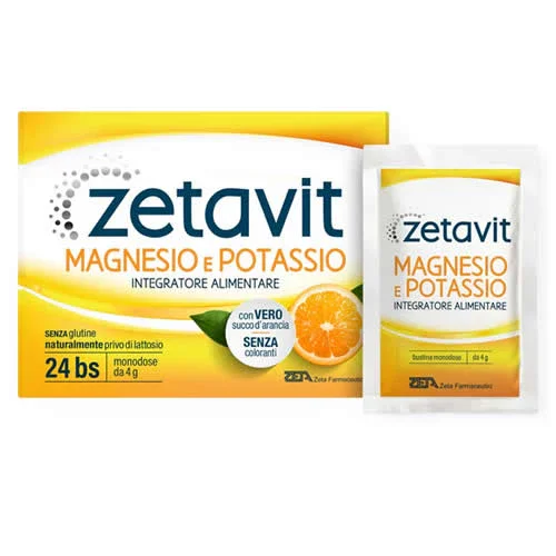 ZETAVIT MAGNESIO POTASSIO 24 BUSTINE DA 4 G