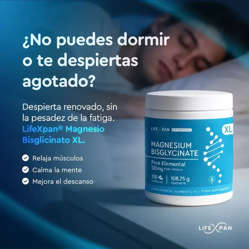 Lifexpan Bisglicinato De Magnesio Xl , 150 capsulas