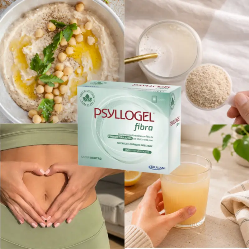 Psyllogel Fibra Sabor Neutro, 20 Sobres