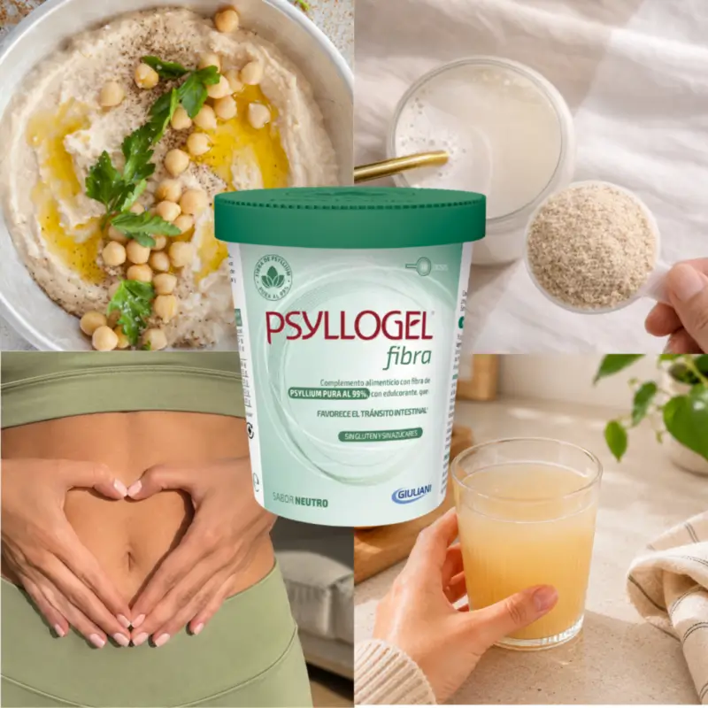Psyllogel Fibra Sabor Neutro Tarro 170 G, 38 Dosis