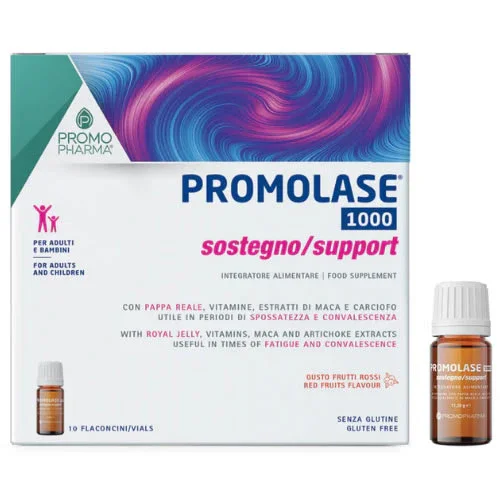PROMOLASE 1000 SOSTEGNO 10 FLACONCINI DA 8 ML