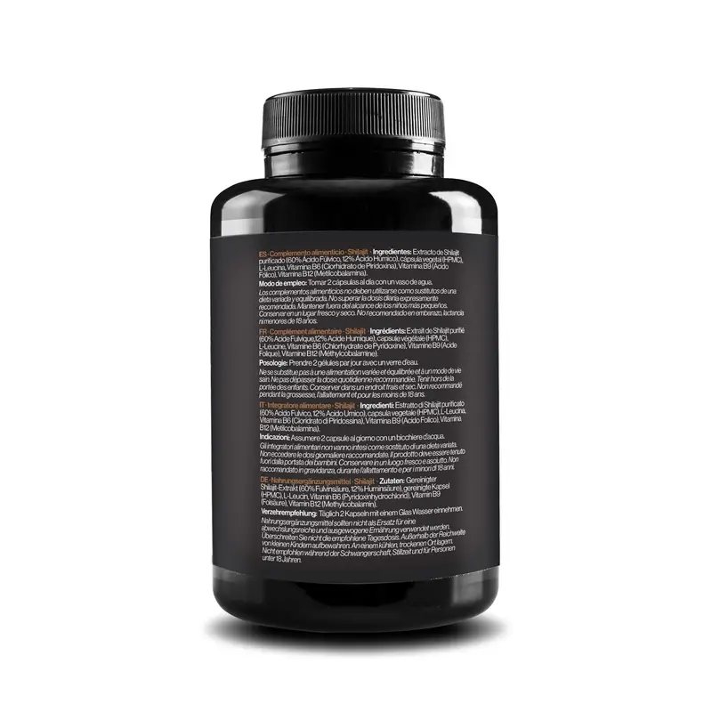 Zenement Shilajit, 120 cápsulas veganas