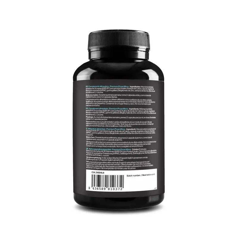Zenement Premium Proactiflora, 120 cápsulas veganas