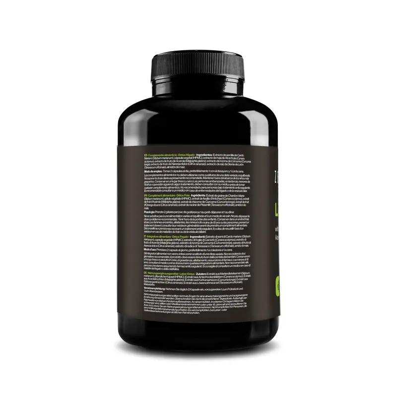 Zenement Detox Hígado, 180 cápsulas veganas