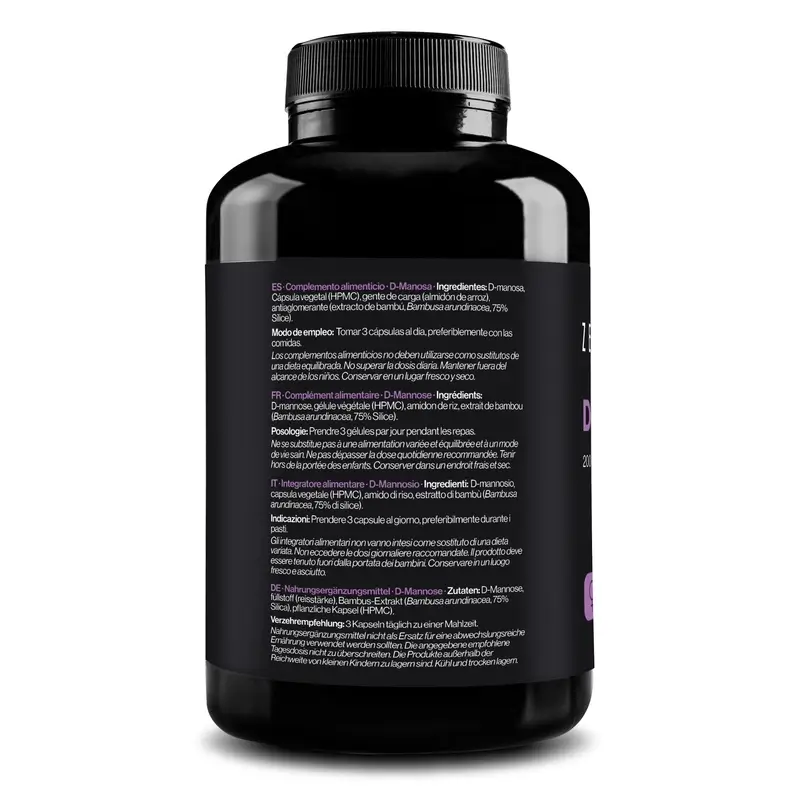 Zenement D-Manosa, 180 cápsulas veganas