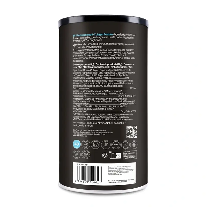 Zenement Péptidos De Colágeno, 450 g
