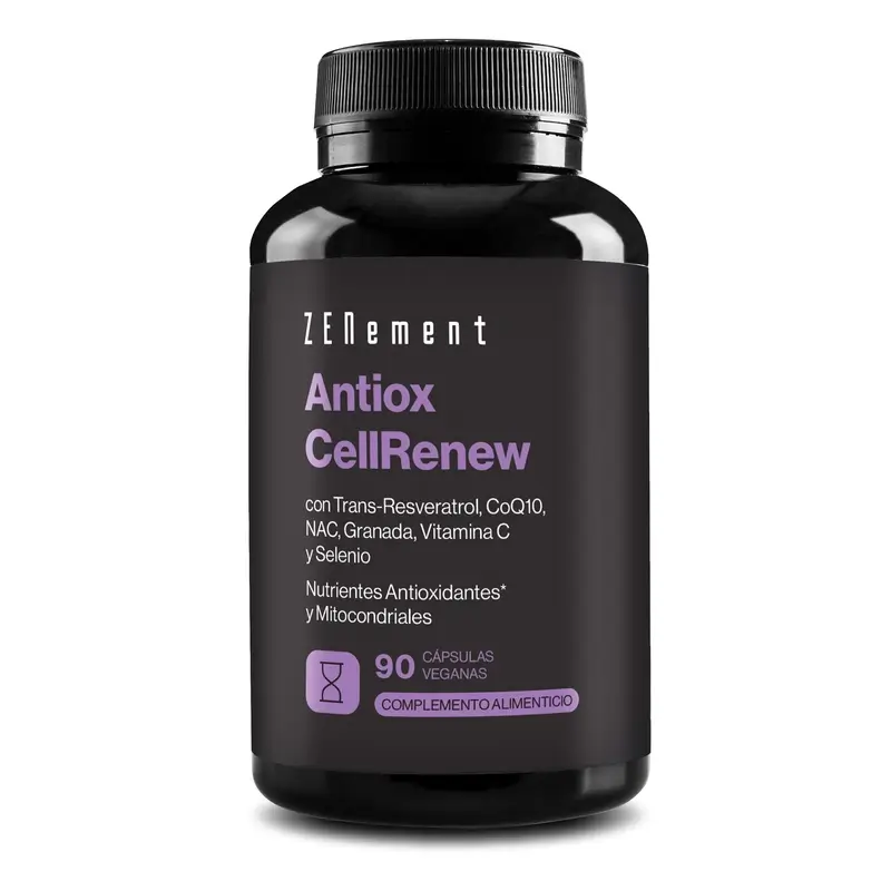 Zenement Antiox Cellrenew, 90 cápsulas veganas