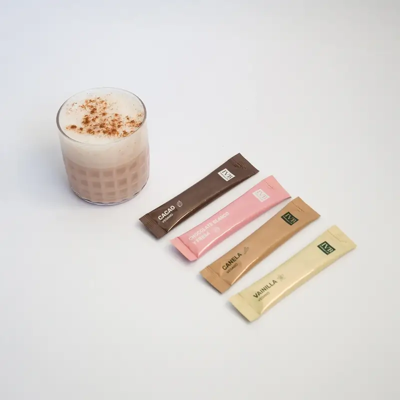 Ivb Wellness Lab Go&Start Line Sticks Sabor Chocolate Blanco-Fresa, 10 sticks