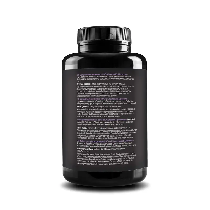 Zenement Nac & L-Glutathione Liposomal, 120 vegan capsules