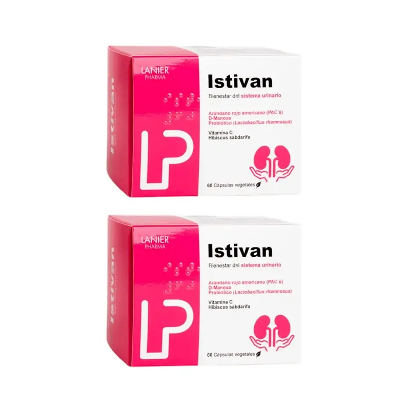 Lanier Pharma Istivan Complemento Alimenticio , 2X60 Cápsulas Vegetales