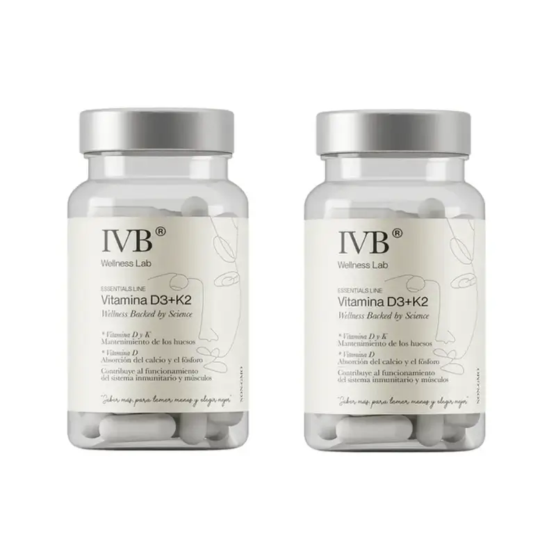Ivb Wellness Lab Vitamina D3+K2, 2X90 Cápsulas