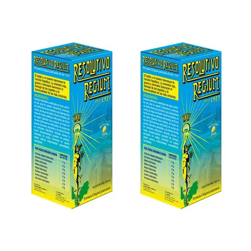 Plameca Resolutivo Regium , 2X600 Ml