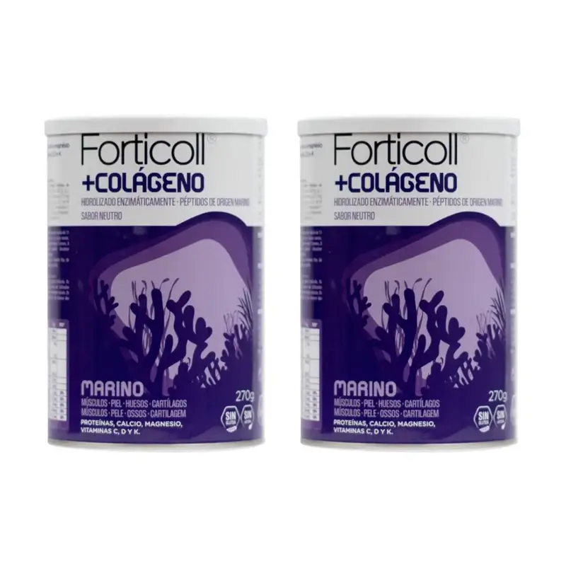 Forticoll Colageno Bioactivo Marino, 2X270 Gr