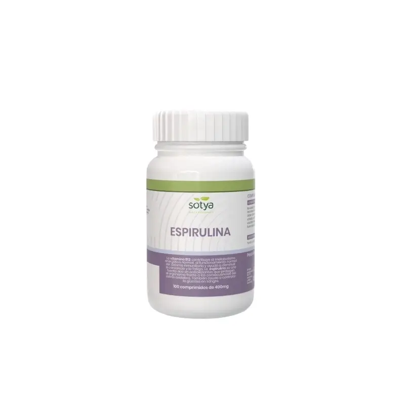 Sotya Espirulina 400 Mg, 100 Comprimidos