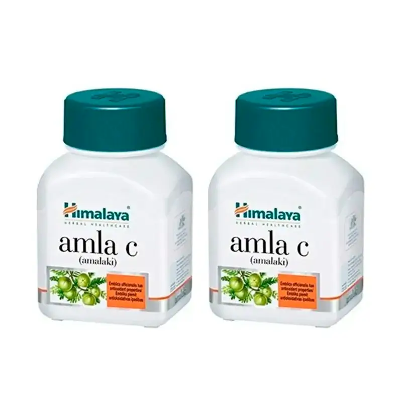 Pure Herbs Amla C, Pack 2 x 60 cápsulas
