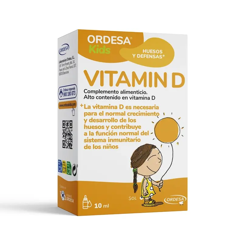 Ordesa Kids Vitamin D, 10x10 grams