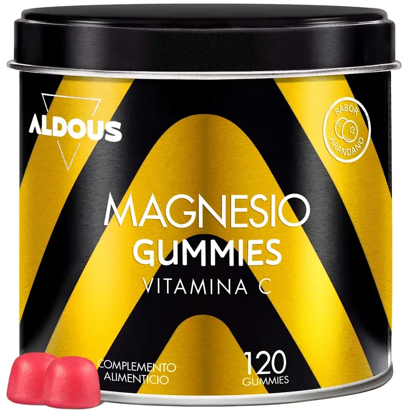 Aldous Bio Citrato De Magnesio En Gominolas , 120 gominolas