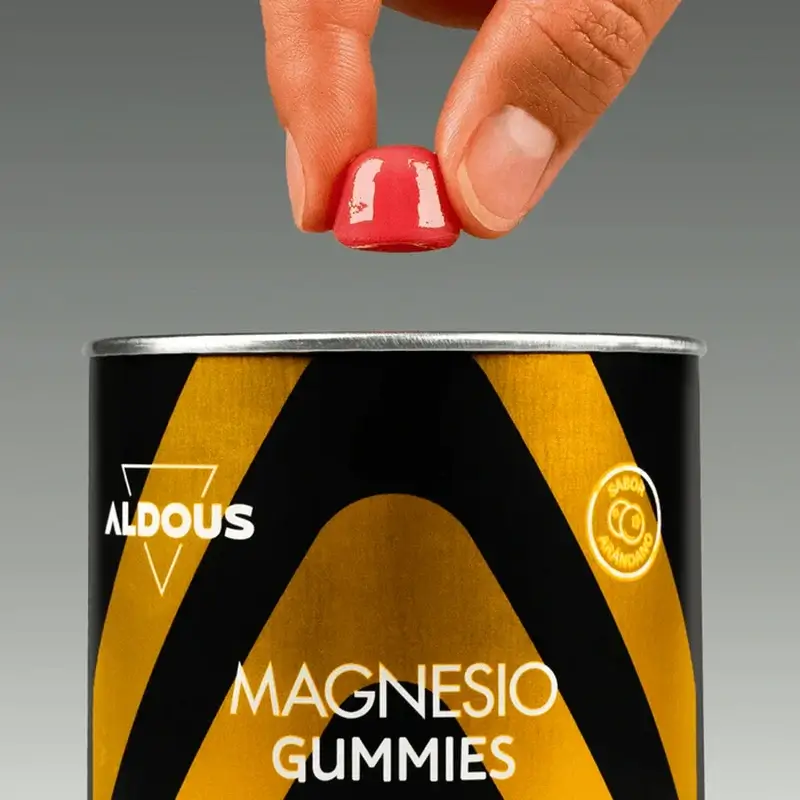 Aldous Bio Citrato De Magnesio En Gominolas , 120 gominolas