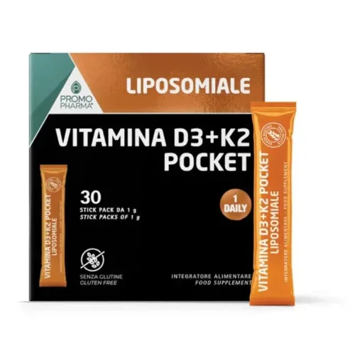 VITAMINA D3+K2 POCKET LIPOSOMIALE 30 STICK DA 1 G