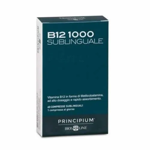 PRINCIPIUM B12 1000 60 COMPRESSE SUBLINGUALI