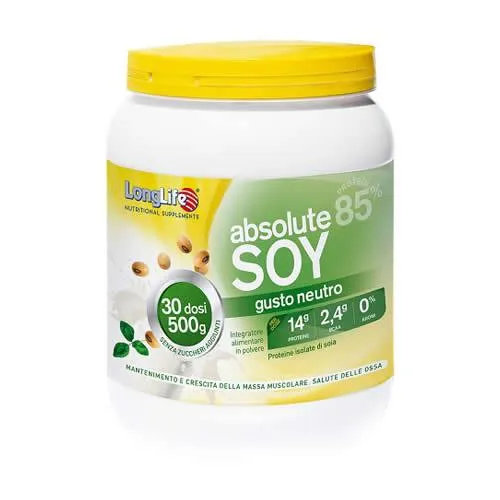 LONGLIFE ABSOLUTE SOY 500 G GUSTO NEUTRO SENZA GLUTINE SENZA LATTOSIO