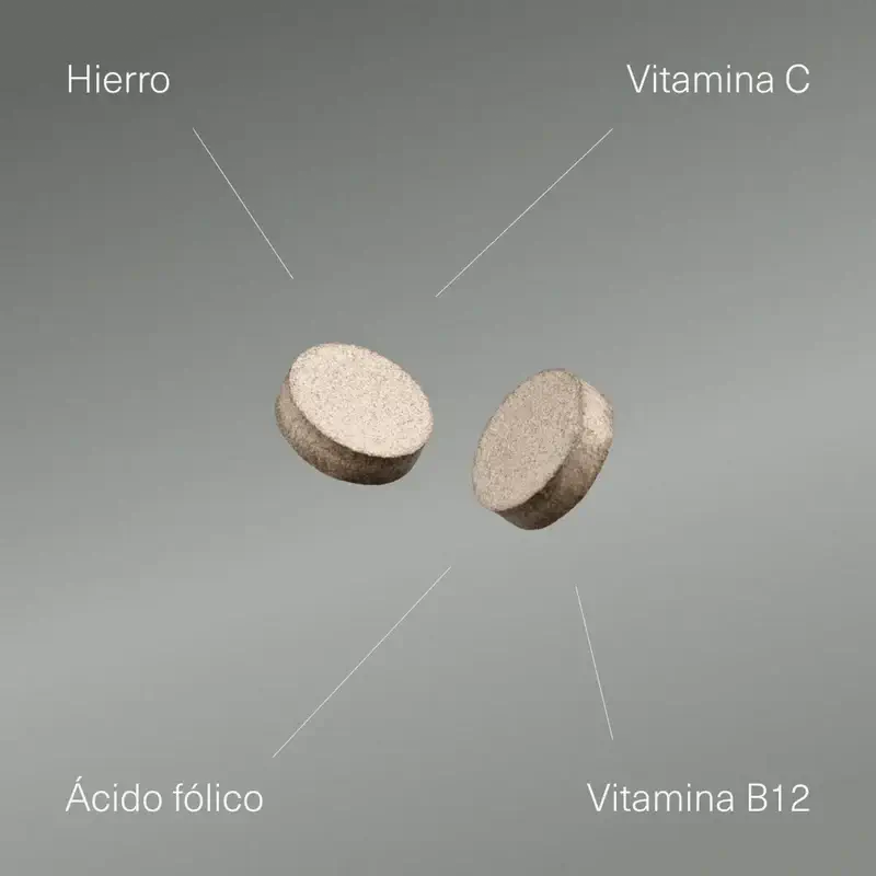 Aldous Bio Iron Vitamin C, B12 & Folic Acid , 200 capsules