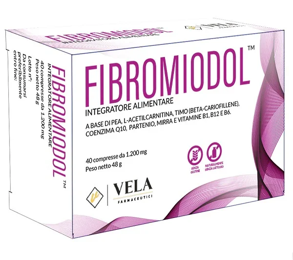 FIBROMIODOL 40 COMPRESSE 1200 MG