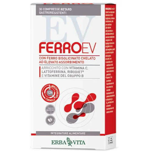 FERRO EV RETARD 30 COMPRESSE GASTRORESISTENTI