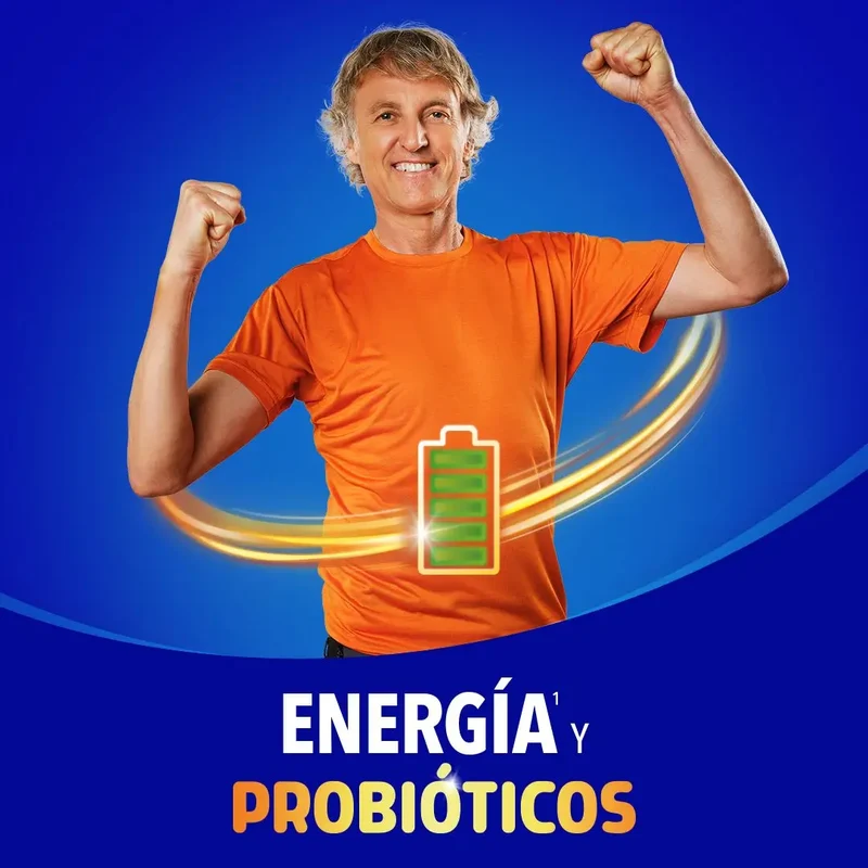 Bion3 Energy Comprimidos Multivitamínicos con Probióticos, Vitamina B12, C y Magnesio
