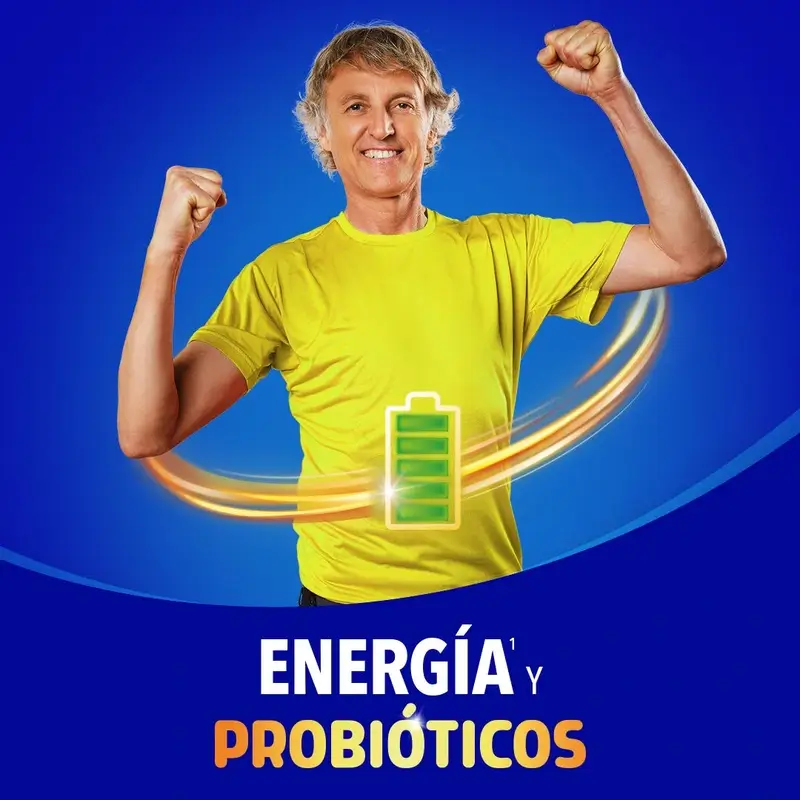 Bion3 Energy 50+ Multivitamínicos Con Probióticos, 120 comprimidos