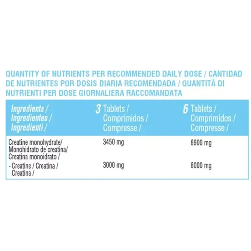 Nutralie Creatina Monohidratada 6000Mg, 90 comprimidos