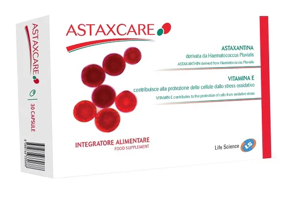 ASTAXCARE 30 CAPSULE MOLLI DA 770 MG SENZA GLUTINE SENZA LATTOSIO