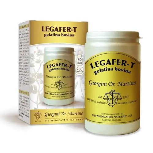 LEGAFER-T GELATINA BOVINA 400 PASTIGLIE