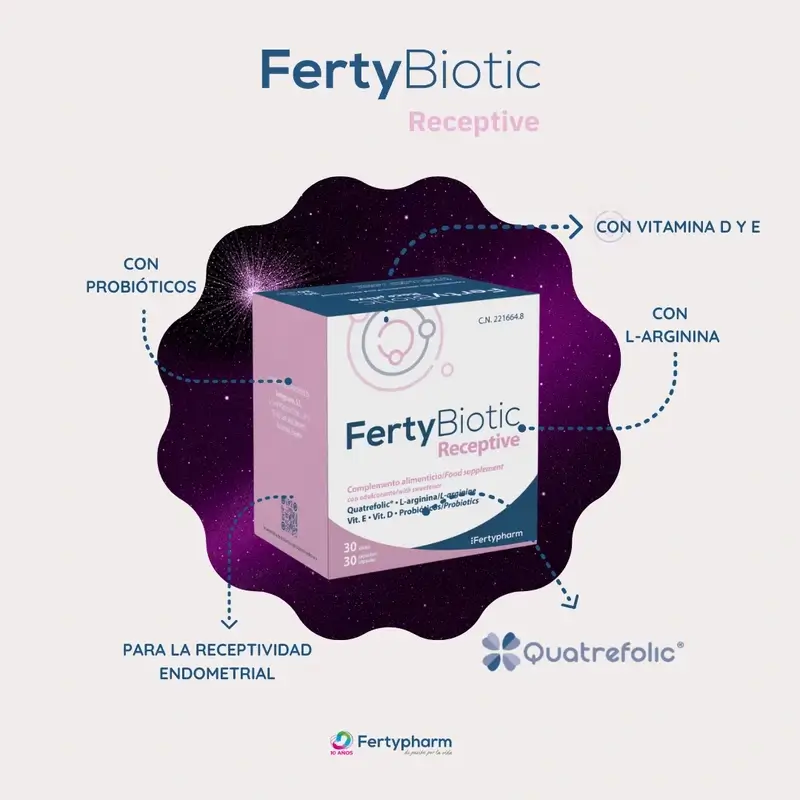 Fertybiotic Receptive 30 Caps + 30 Sticks