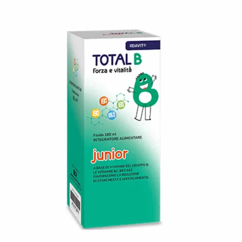 LABORATORIO DELLA FARMACIA RDAVIT TOTAL B FORZA VITALITA' JUNIOR FLUIDO 180 ML